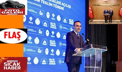 Sanayi ve Teknoloji Bakanı Kacır Kahramanmaraş’a geldi, gitti!