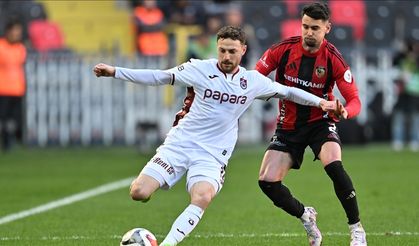 Trabzonspor, Gaziantep FK'yi 2-1 yendi