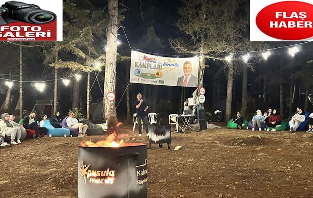 Erhan Baydur, Pusula Maraş Kampında Gençlerle Buluştu