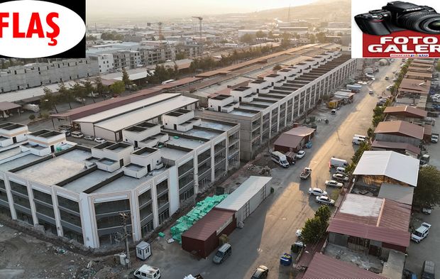 Gıda Toptancılar Sitesi'nin ilk etabı tamamlandı