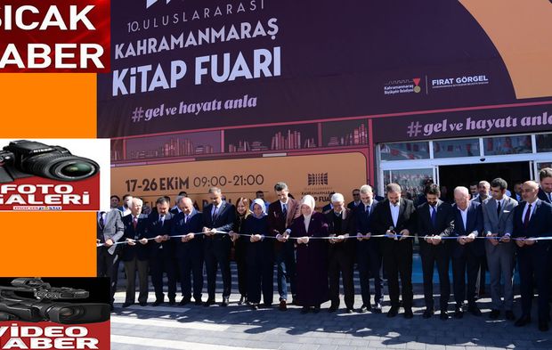 Uluslararası Kahramanmaraş Kitap Fuarı kapılarını açtı