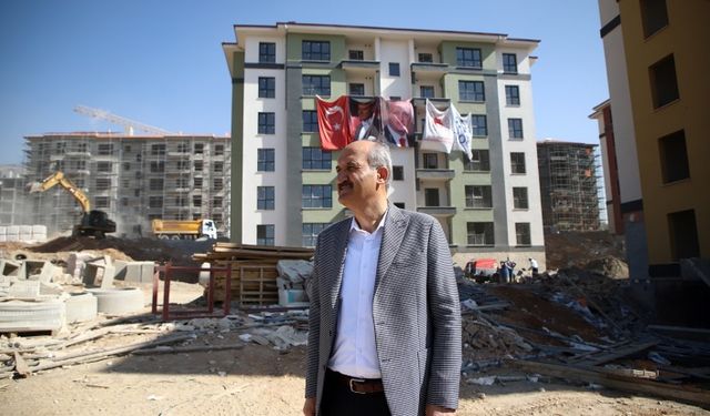 Dulkadiroğlu’nda deprem konutları yükseliyor
