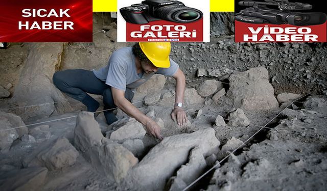 Mağara kazısında 12 bin yıllık olduğu düşünülen mezar bulundu