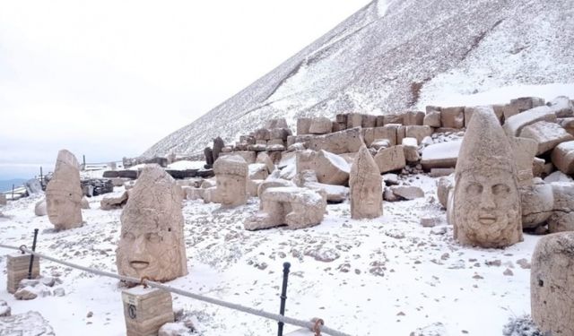 Adıyaman’a yılın ilk karı düştü
