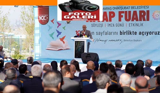 Kahramanmaraş'ta EXPO 2023 Kitap Fuarı başladı