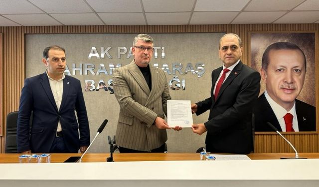 Mehmet Kocaoğlu AK Parti’den Dulkadiroğlu’nda aday adayı