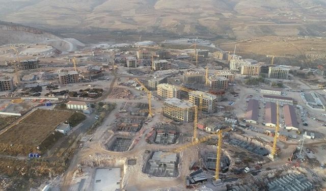 Sağlam zeminli yeni yerleşim alanında 16 bin 433 konut yükseliyor