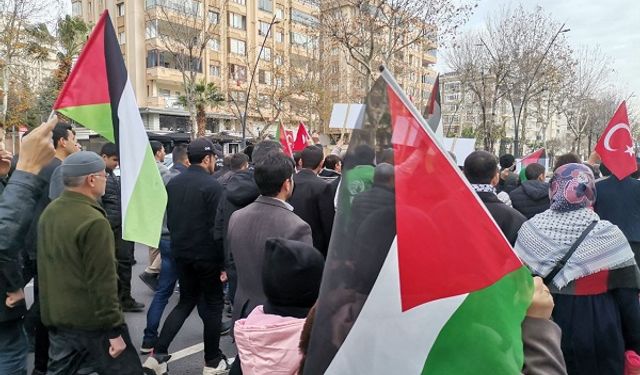 Filistin için eylem yapan ABD'li öğrencilere destek