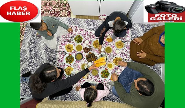 Depremin merkez üssü Kahramanmaraş'ta ilk iftar