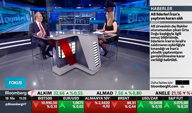 Balcıoğlu, BlombergHT’de Kahramanmaraş ekonomisindeki son durum u değerlendirdi