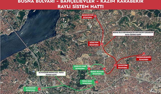 İstanbul ve Konya’ya yeni raylı sistem projeleri