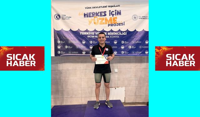 Kahramanmaraşlı Yüzücü Demir, Azerbaycan’da Türkiye’yi temsil edecek