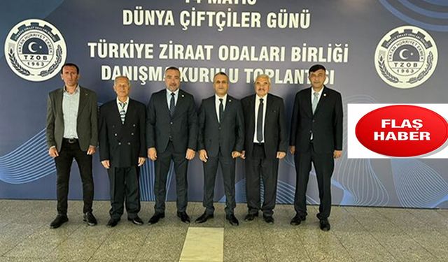 Kahramanmaraş Ziraat Odası Başkanları Ankara’da