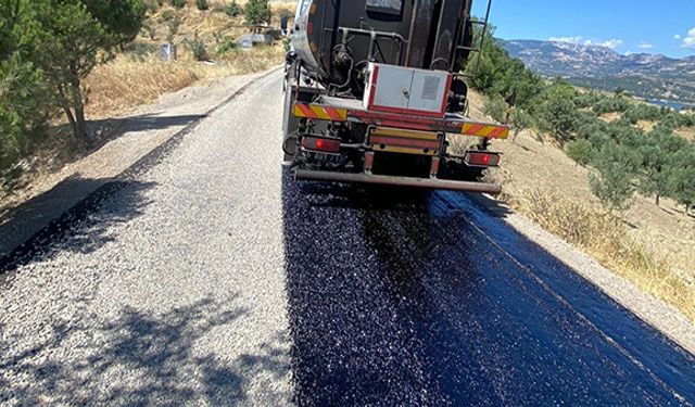 Büyükşehir Köseli’de 5 kilometrelik arteri sathi asfaltla yeniledi