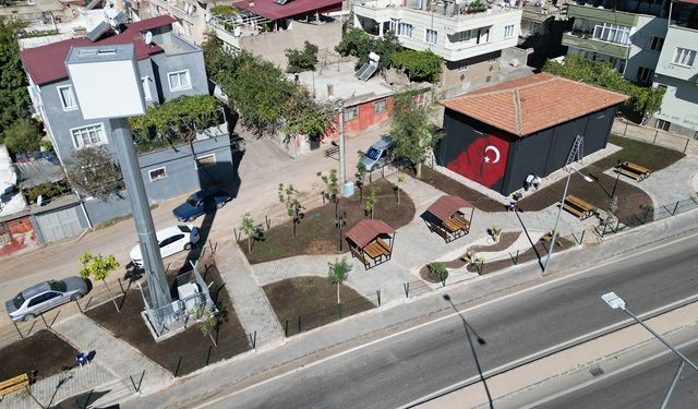 Kazoğlan Parkı yenilenerek hizmete açıldı