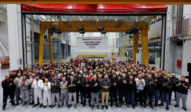 Anadolu Isuzu’nunFull Kataforez Tesisi Açıldı