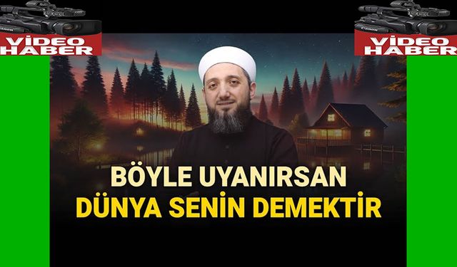 Böyle uyanırsan dünya senin demektir!