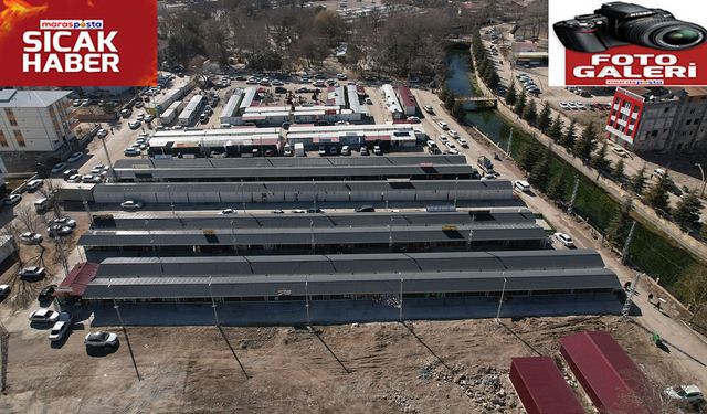 Elbistan’da Rezerv Alandaki İş Yerleri İçin 2 Yeni Çarşı Kuruldu