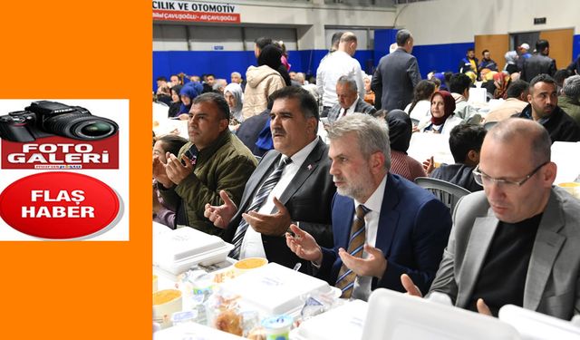 Büyükşehir Türkoğlu’nda Ramazan Sofrası Kurdu, Gönüller Bir Oldu
