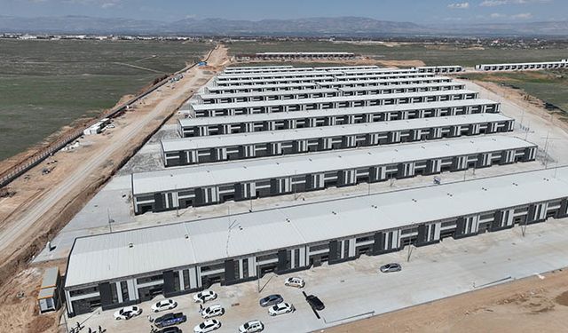 Depremzede Sanayi Esnafı İçin Yapılan Site Tamamlandı
