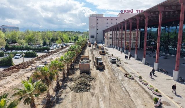 KMBŞB, Üniversite Hastanesinin Yolunu Yeniliyor