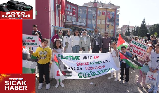 Necip Fazıl Kısakürek İlkokulunda Gazze'ye Destek Programı Düzenlendi