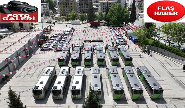 İlk etap 48 Araç Teslimi Yapıldı, 90 Araç Daha İlave Olacak…