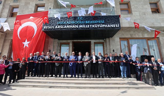 Resul Arslanhan Millet Kütüphanesi Hizmete Açıldı
