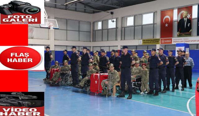 20 engelli temsili askerlik yaptı
