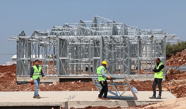 Çelik binalar hızlı inşa edilebilmesiyle öne çıkıyor