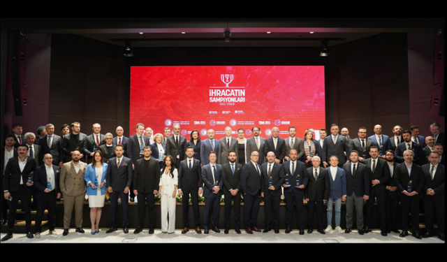 Çimento, cam ve seramik ihracatçısı şirketler ödüllendirildi