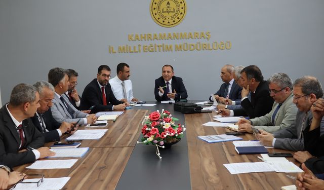 Eğitim Değerlendirme Toplantısı Gerçekleştirildi