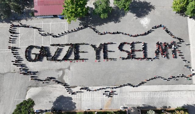 Hacı Mehmet Kalay Kız Anadolu İmam Hatip Lisesi’nde “Gazzeye Selam” Etkinliği