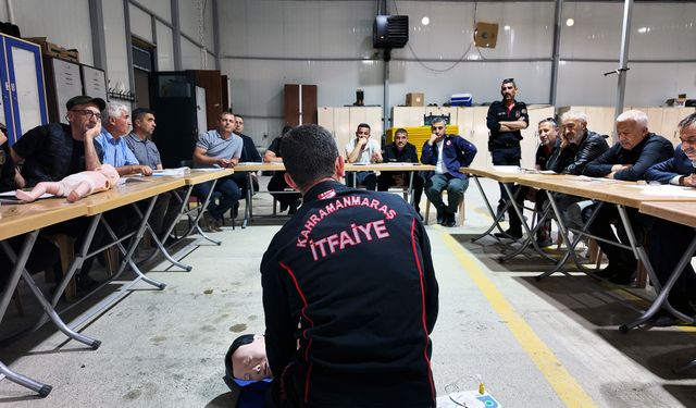 İtfaiye Erlerine Hayat Kurtaran Eğitim