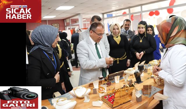 Dulkadiroğlu HEM Geleneksel Yıl Sonu Sergisi Coşkuyla Açıldı