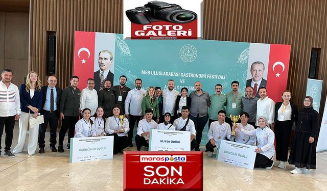 MADO Akdeniz Turizm MTAL, MEB Uluslararası Gastronomi Yarışmasında Birinci Oldu