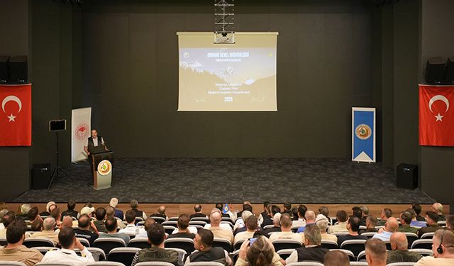 Orman Yangınları Pilot Ve Mürettebata Eğitim Verildi