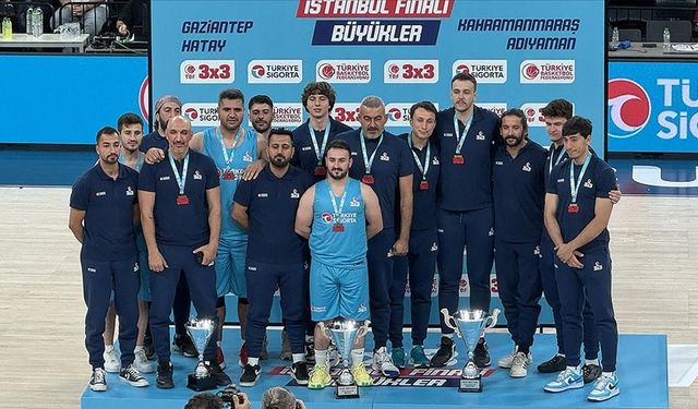 3x3 şampiyonu Pamukkale Basket oldu