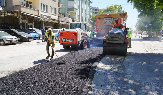 KASKİ, Altyapısı Tamamlanan YollardaAsfalt Çalışmalarını Sürdürüyor
