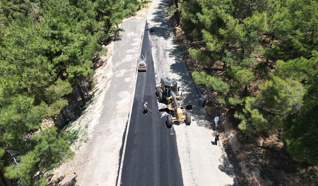 Dulkadiroğlu Pınarbaşı’nda Asfalt Çalışması