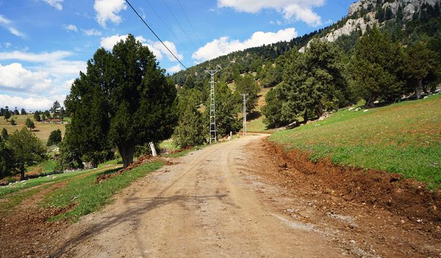 Göksun Kaleboynu’nda Ulaşım İyileştiriliyor