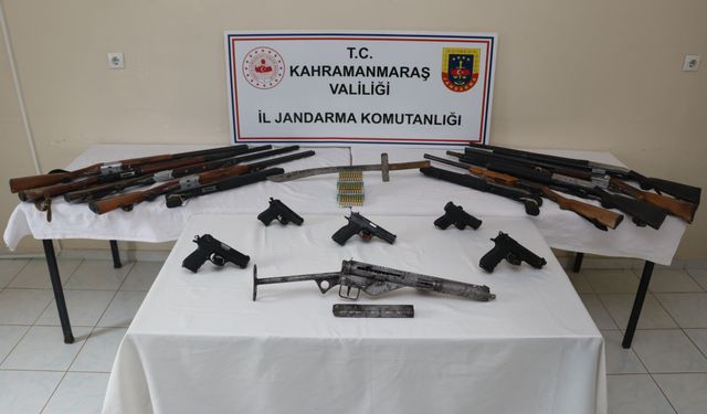 Silah Operasyonunda Yakalanan 13 Zanlı Tutuklandı