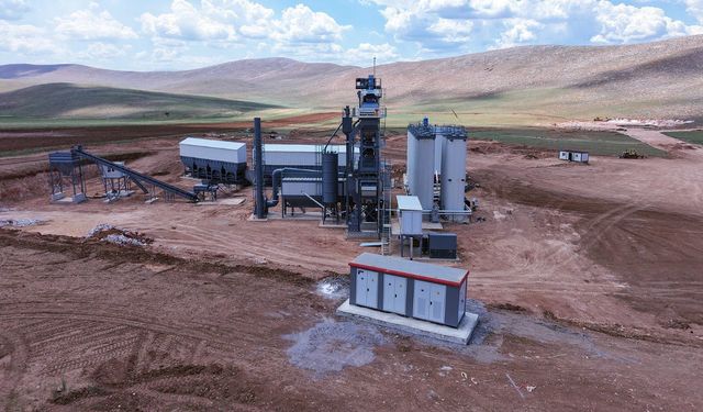 Kuzey İlçeler Asfalt Üretim Tesisi’nde Son Aşama