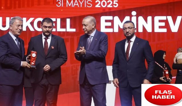 Hascevher Kurucusu İsmail Dinçer’e Erdoğan’dan ödül!