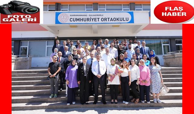 Millî Eğitim Bakanı Tekin, Kahramanmaraş’ta temaslarda bulundu