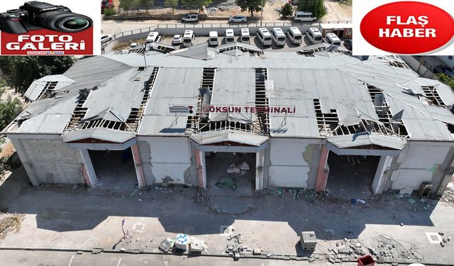 Göksun Terminali’nde Son Dokunuşlar Yapılıyor