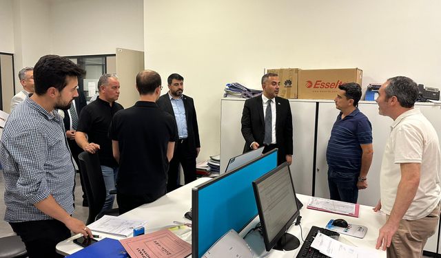 Toptaş’tan Yerinde Dönüşüm mesaisi yapan personele ziyaret