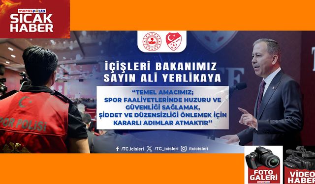 “Spor Güvenliği Değerlendirme Toplantısı” düzenlendi