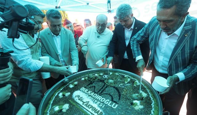 Aşure Bereketi Dulkadiroğlu’nda Paylaşıldı