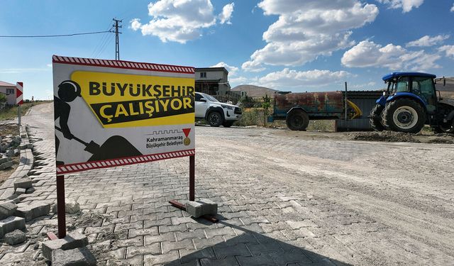 Elbistan Beyyurdu’ndaYollar Büyükşehirle Yenileniyor